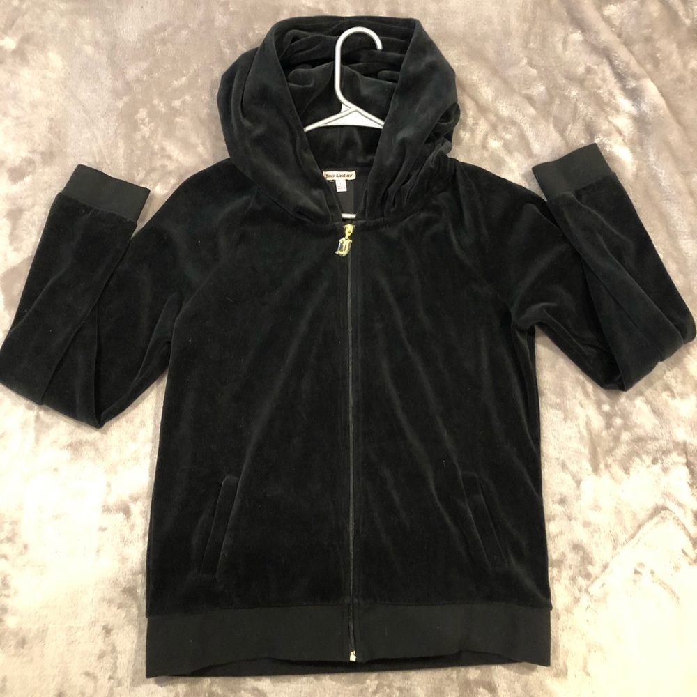Juicy Couture Women’s black zip up